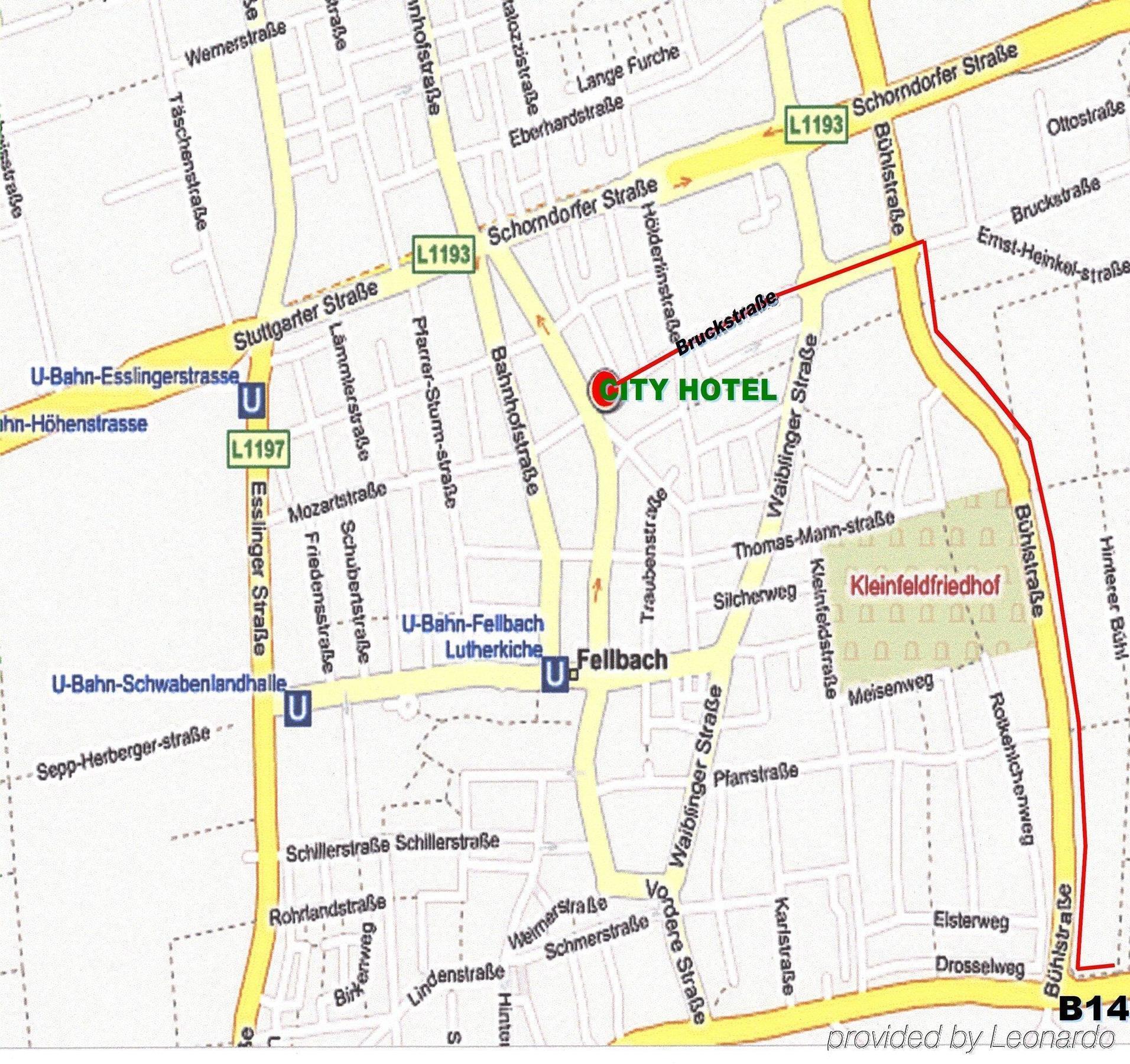 City Hotel Fellbach 24H Check-In 외부 사진